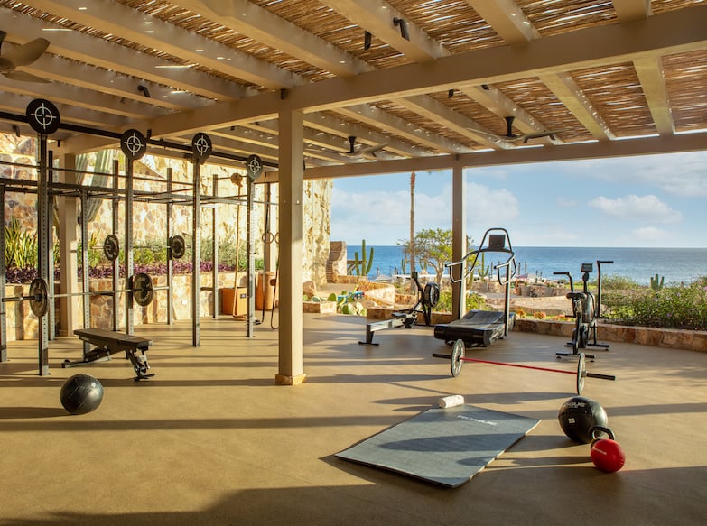 workout area at Maravilla Los Cabos