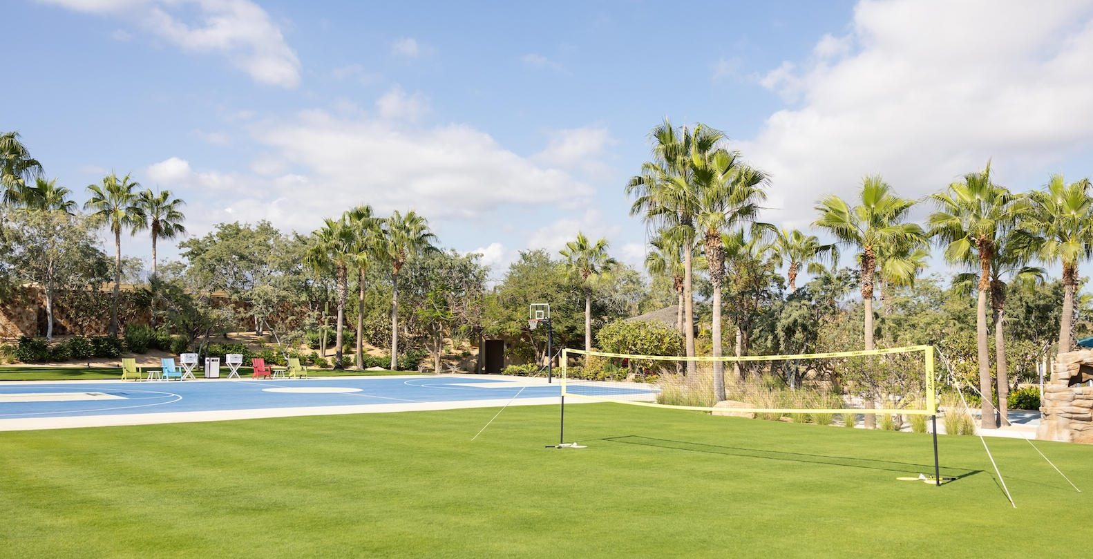 the soccer fields at maravilla los cabos